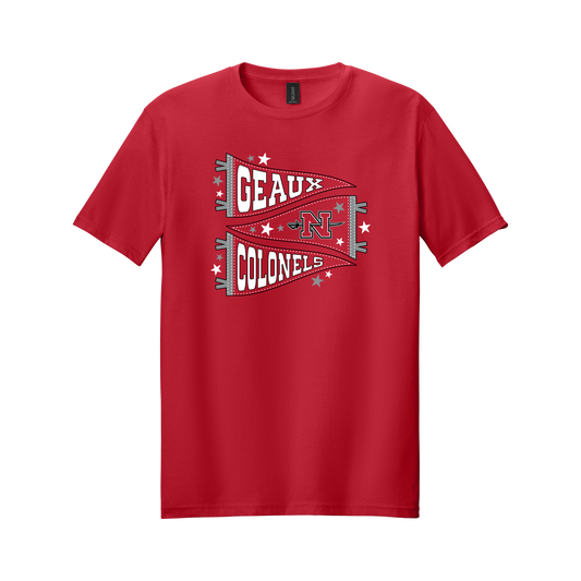 Geaux Colonels Pennant Flags T-Shirt