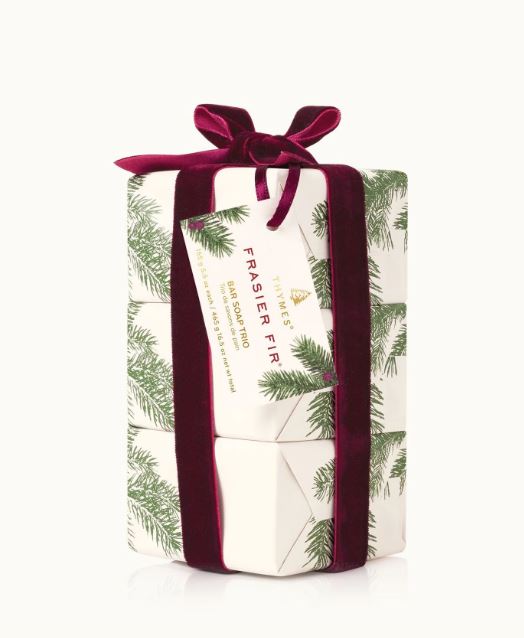 Frasier Fir Novelty Bar Soap Trio