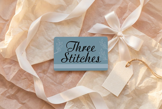 Three Stitches Gift Card