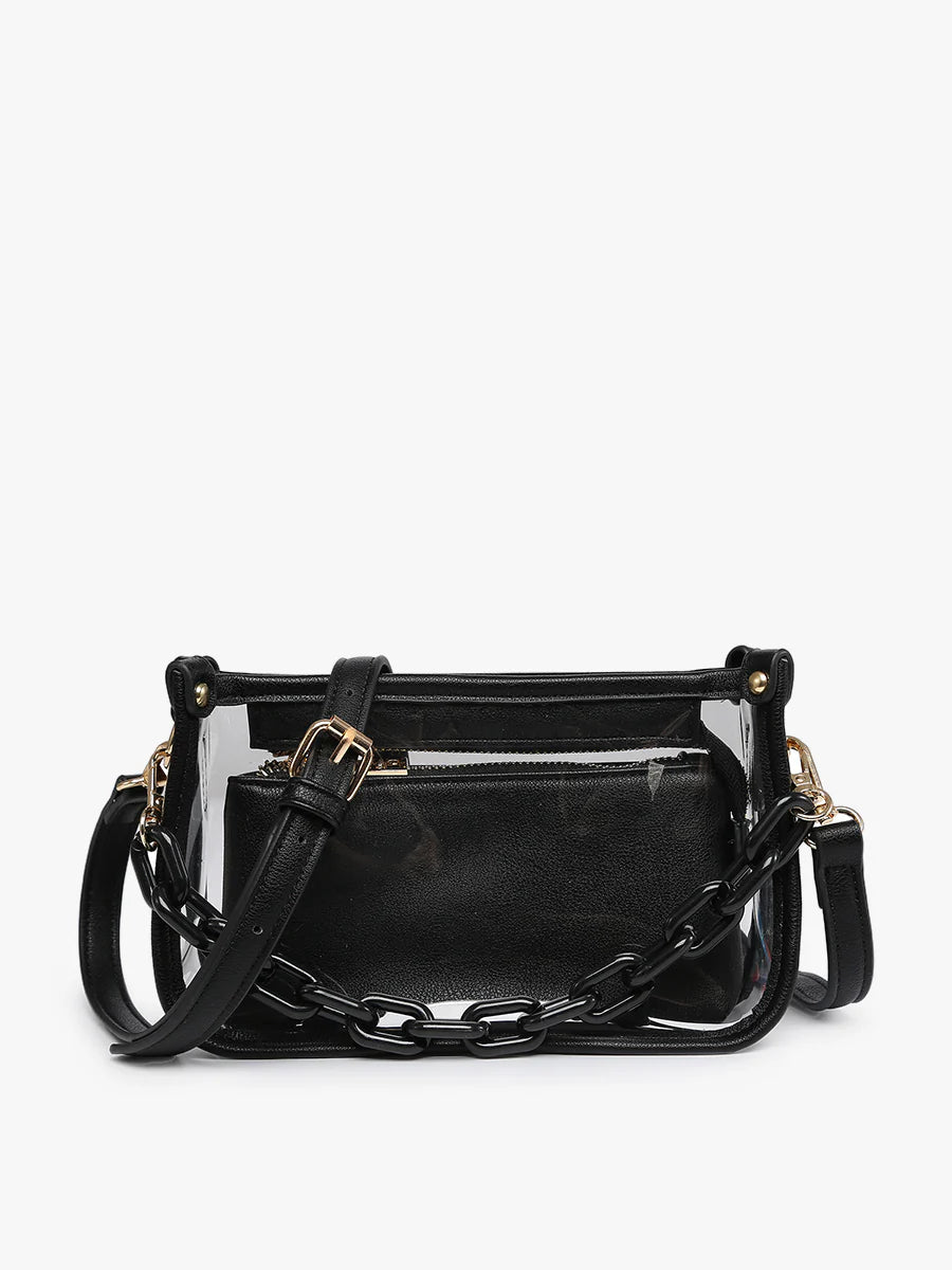 Clear Jessica Bag In A Bag Jen & Co.