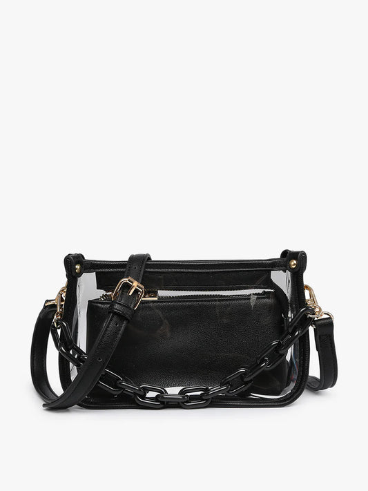 Clear Jessica Bag In A Bag Jen & Co.
