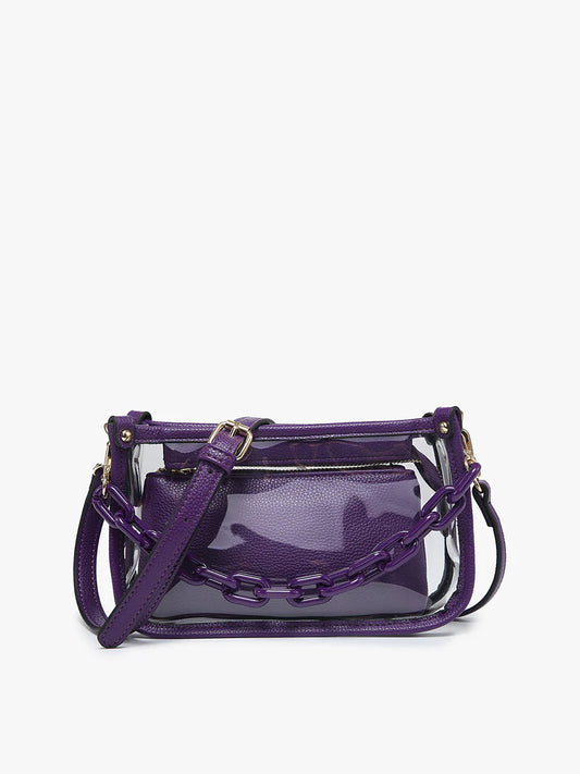 Clear Jessica Bag In A Bag Jen & Co.