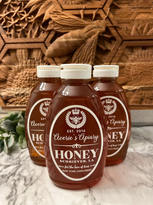 Honey Pint Squeeze Bottle