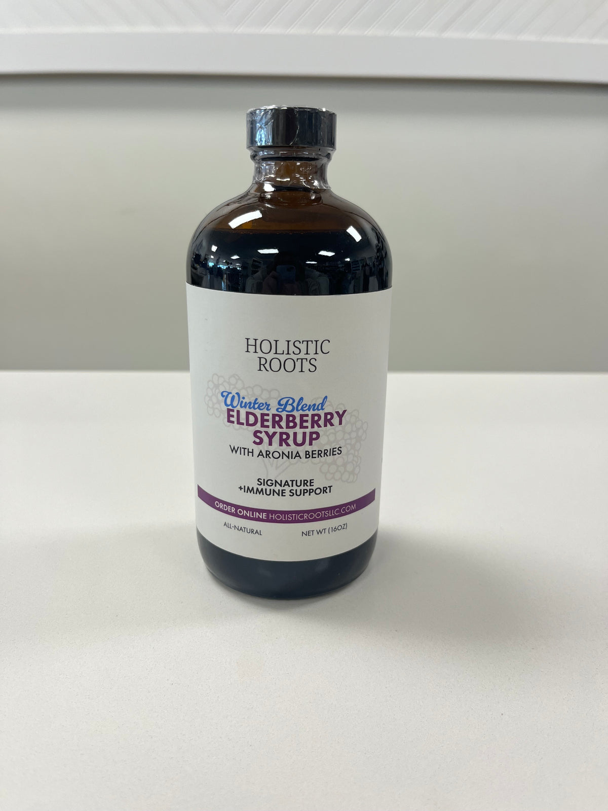 Elderberry Syrup (with Aronia Berries)- Winter Blend