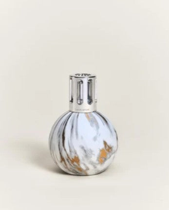Marble White Boule Lamp