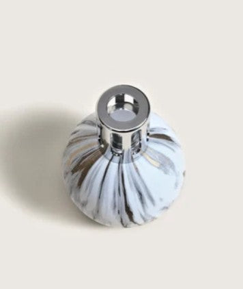Marble White Boule Lamp