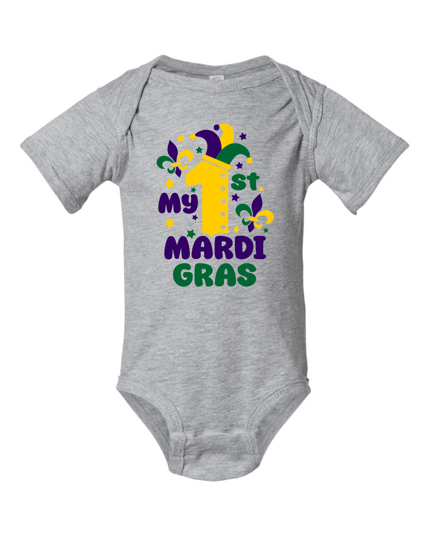 My 1st Mardi Gras Onesie