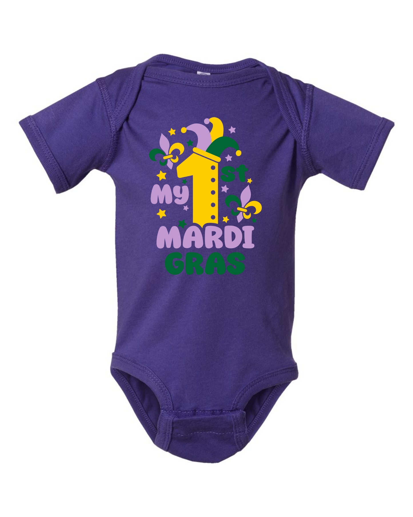 My 1st Mardi Gras Onesie