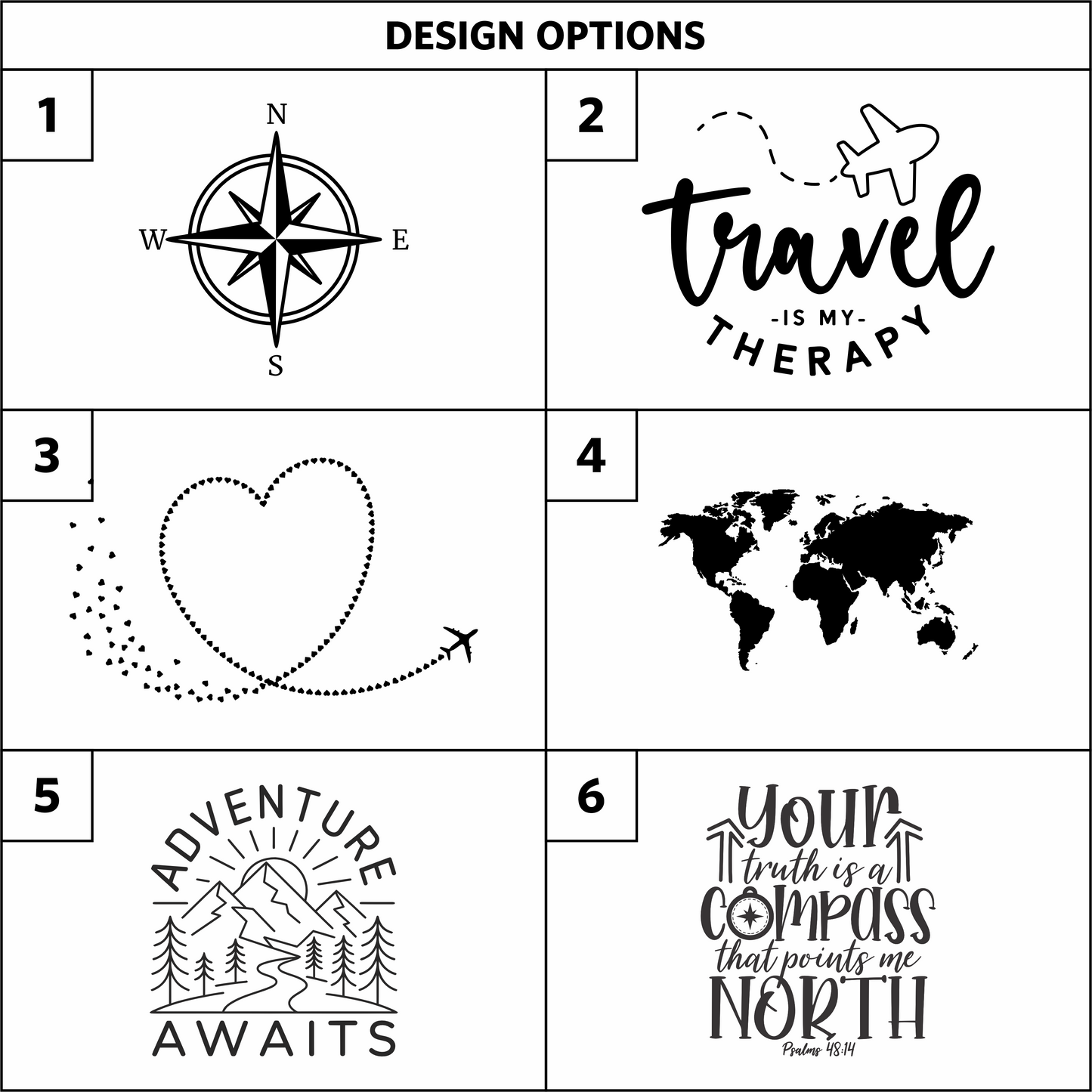 Customizable Passport Holder With Design