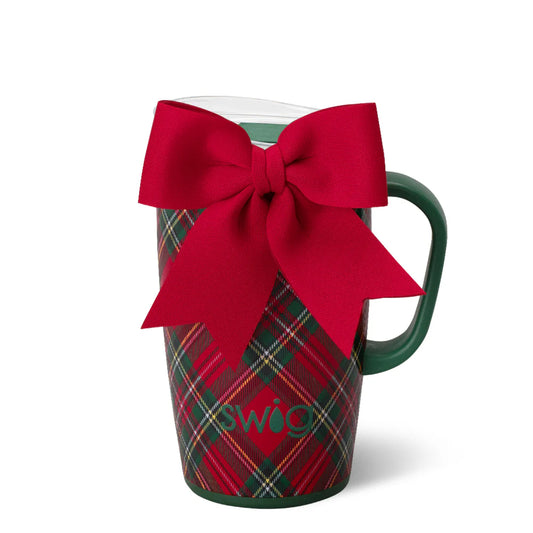 Swig Christmas Plaid Travel Mug 18oz
