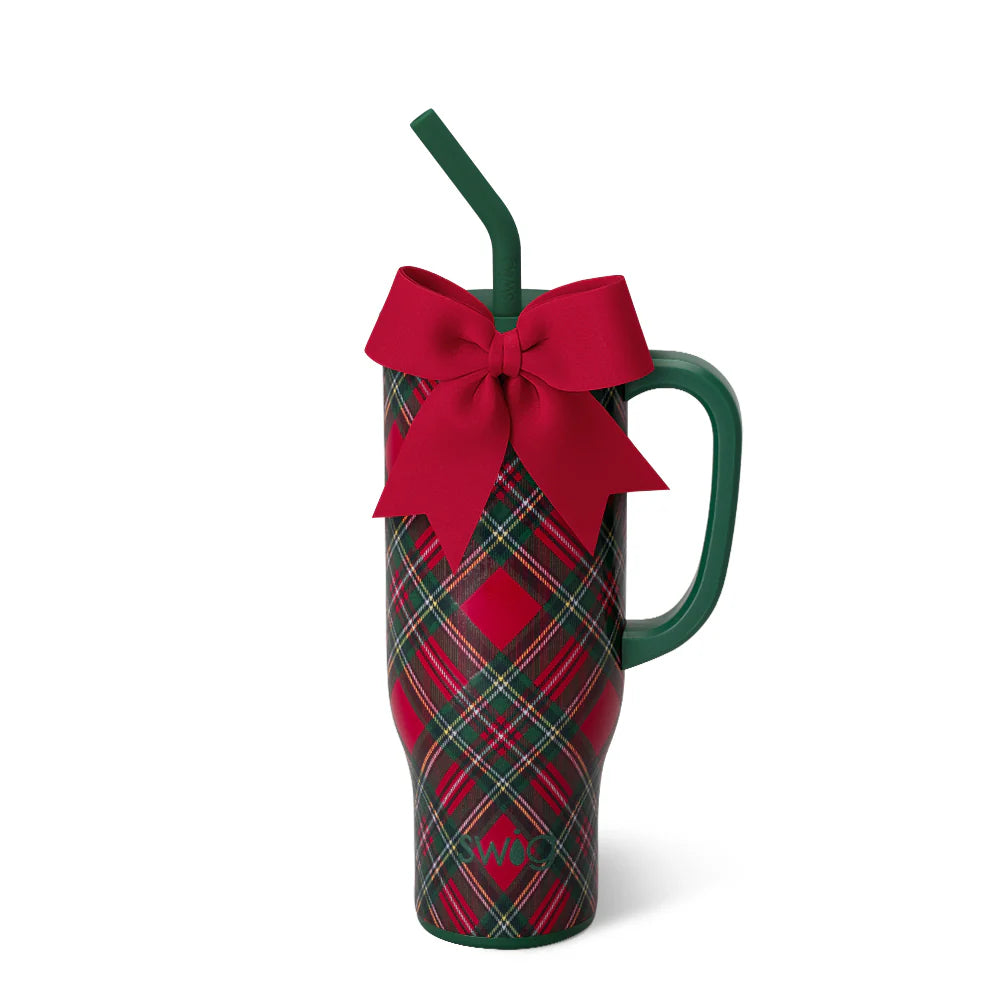 Swig Christmas Plaid Mega mug 30oz