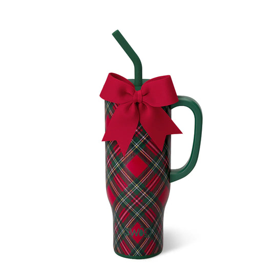 Swig Christmas Plaid Mega mug 30oz