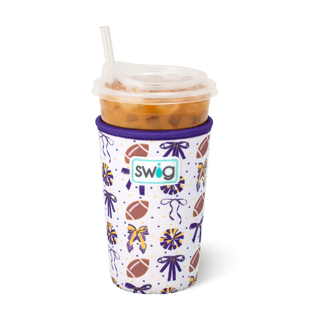 Swig Cup Coolie Purple & Yellow (Medium)