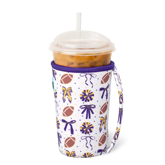 Swig Cup Coolie Purple & Yellow (Medium)