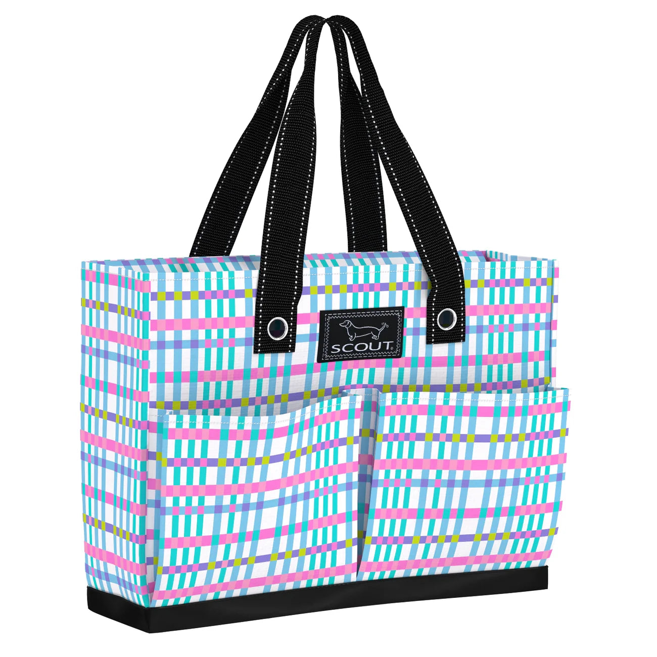 Uptown Girl Pocket Tote Medium- Pretty In Picnic