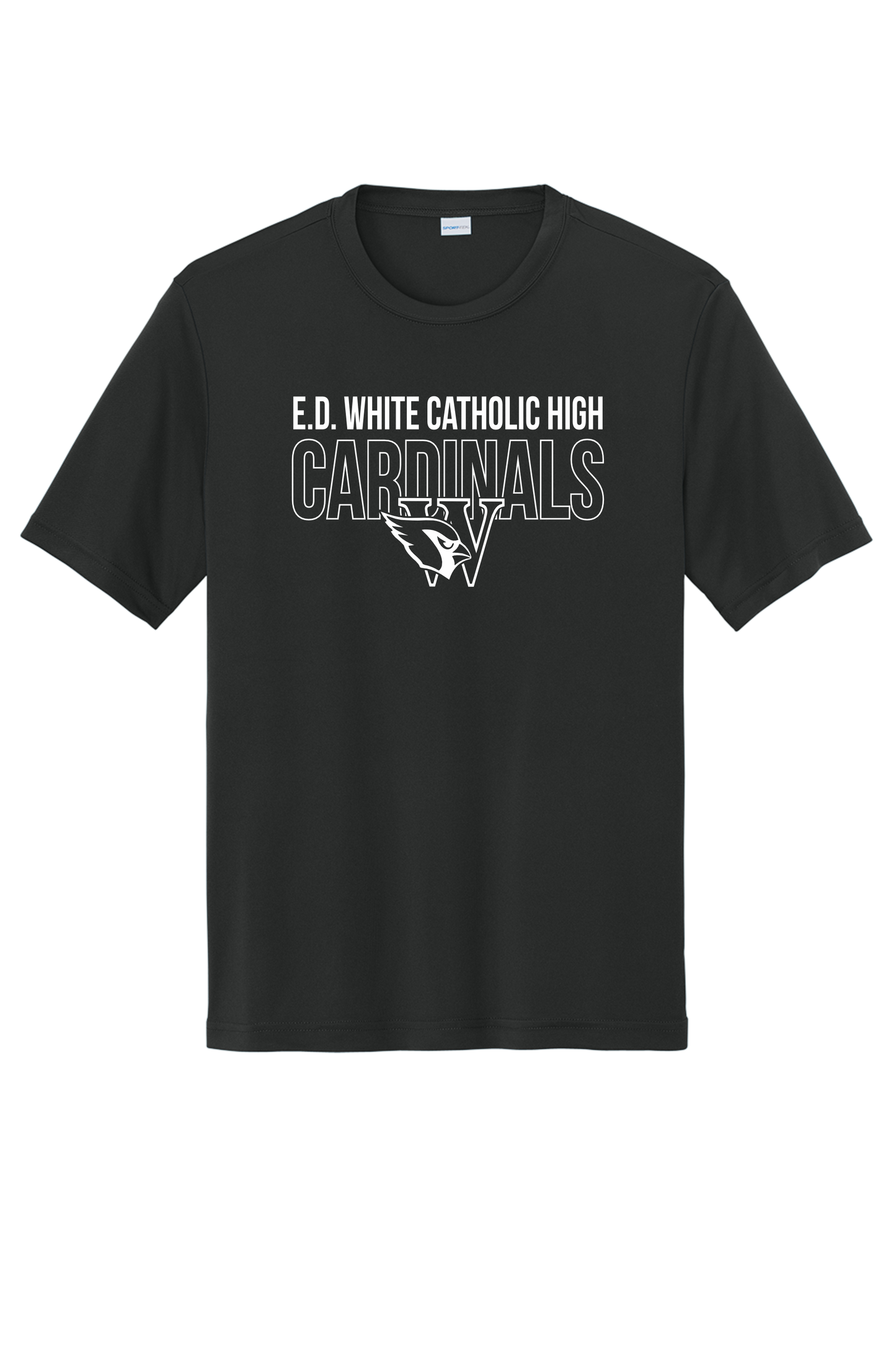 E. D. White Sport-Tek Dri fit Tee Style B