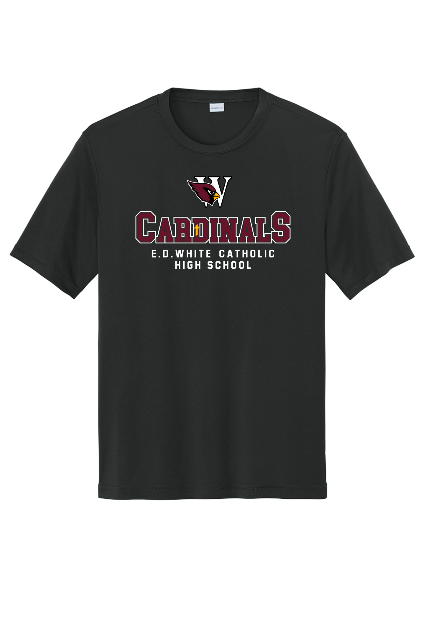 E. D. White Sport-Tek Dri fit Tee Style I