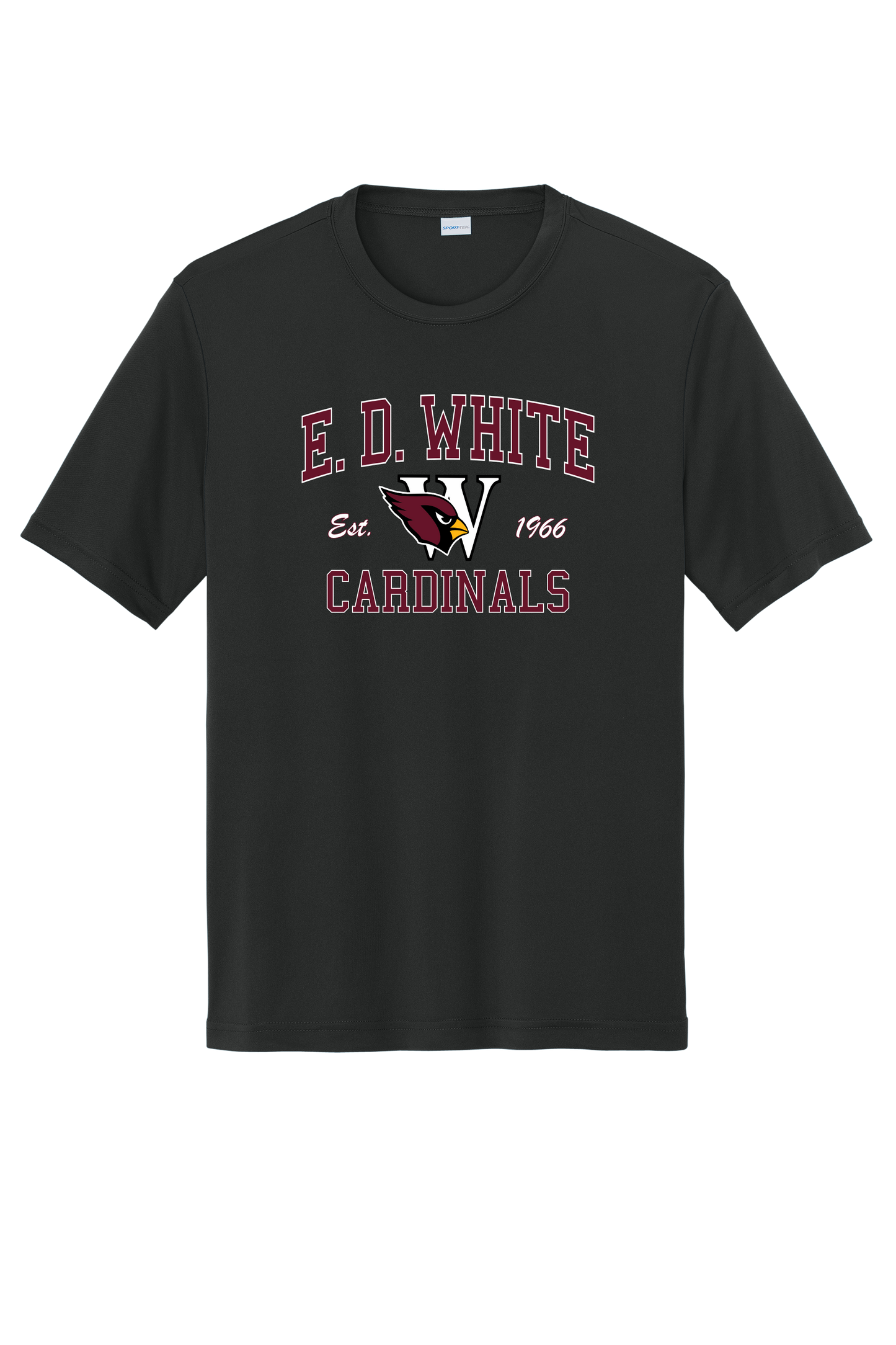 E. D. White Sport-Tek Dri fit Tee Style J