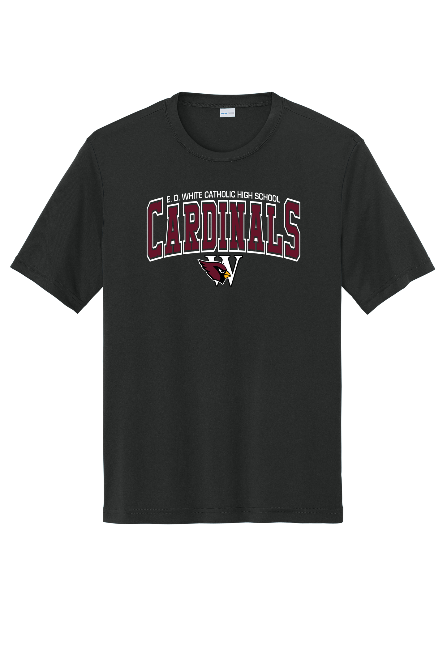 E. D. White Sport-Tek Dri fit Tee Style Q