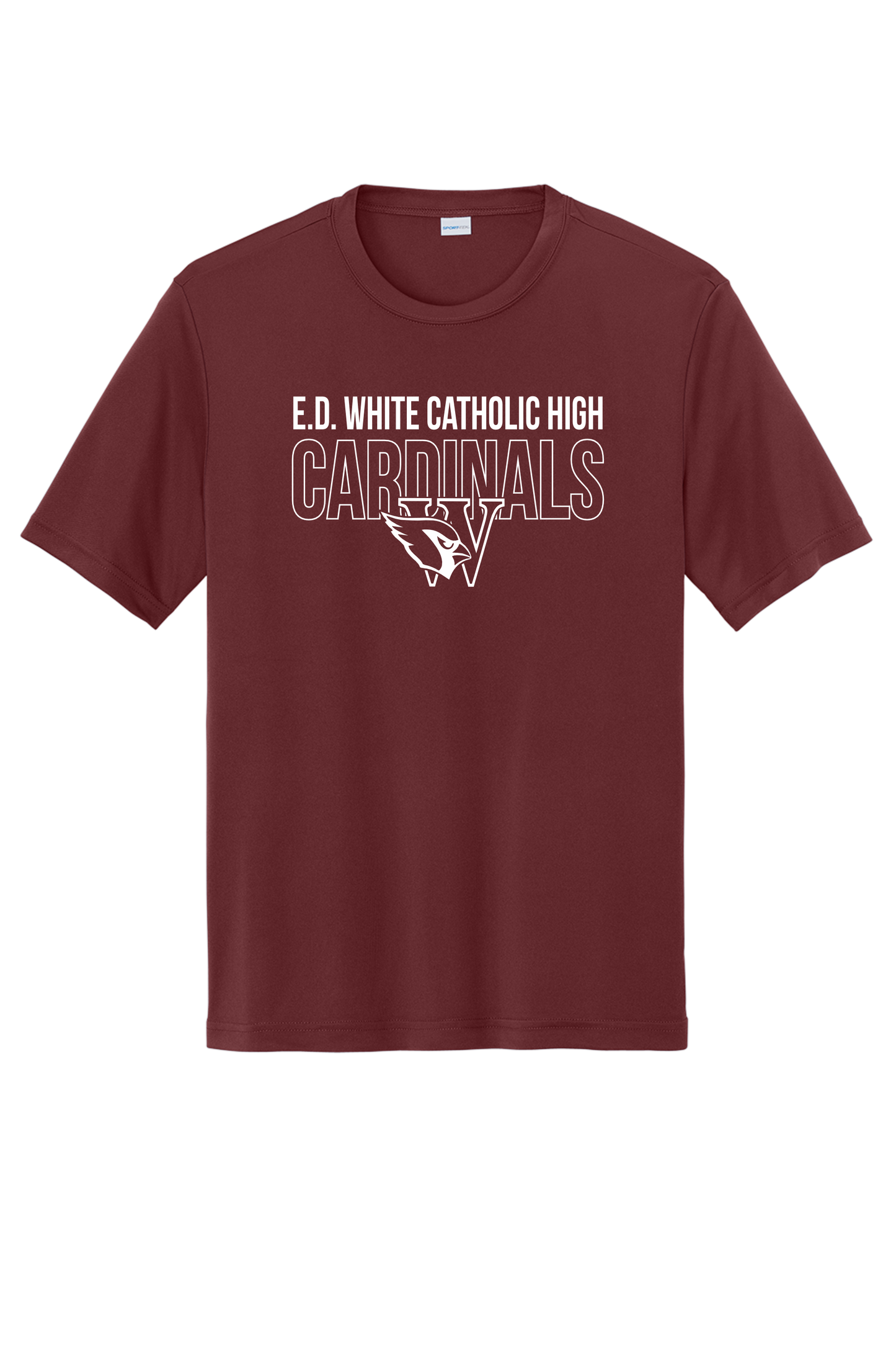 E. D. White Sport-Tek Dri fit Tee Style B