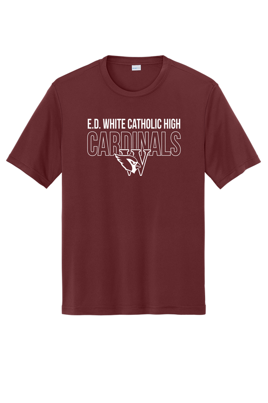 E. D. White Sport-Tek Dri fit Tee Style B