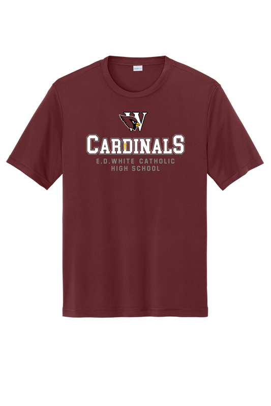 E. D. White Sport-Tek Dri fit Tee Style I