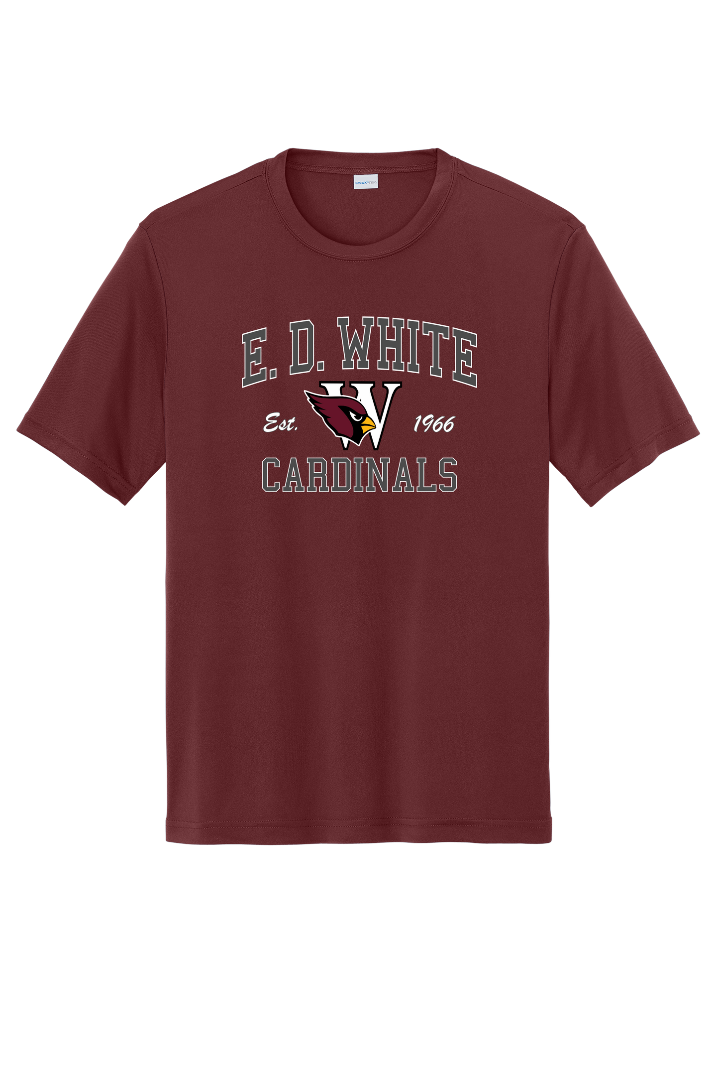 E. D. White Sport-Tek Dri fit Tee Style J