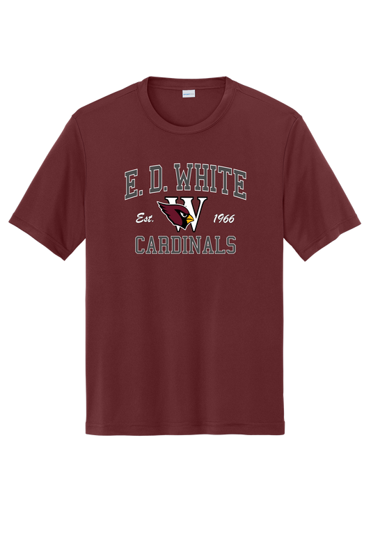 E. D. White Sport-Tek Dri fit Tee Style J