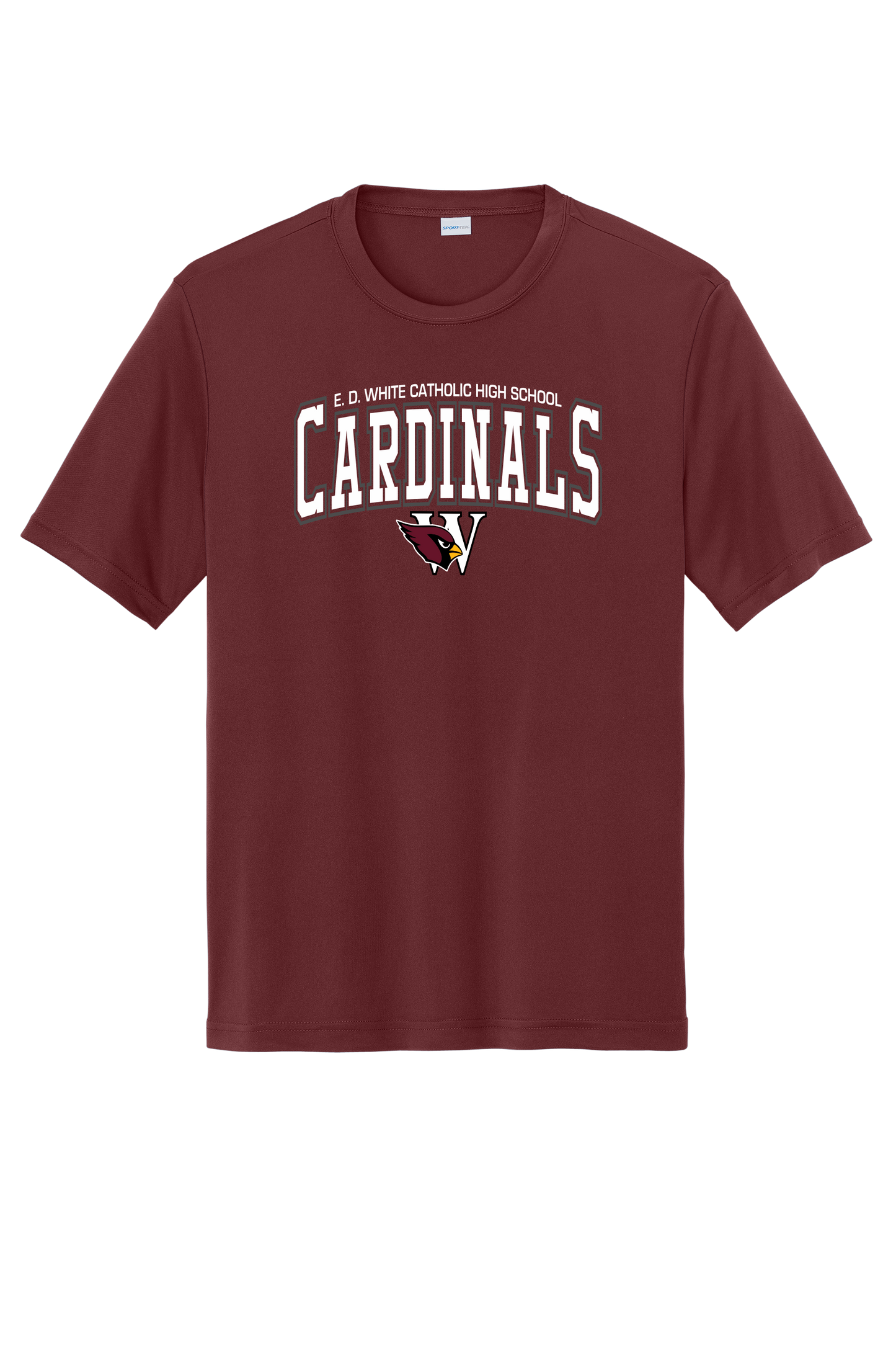 E. D. White Sport-Tek Dri fit Tee Style Q