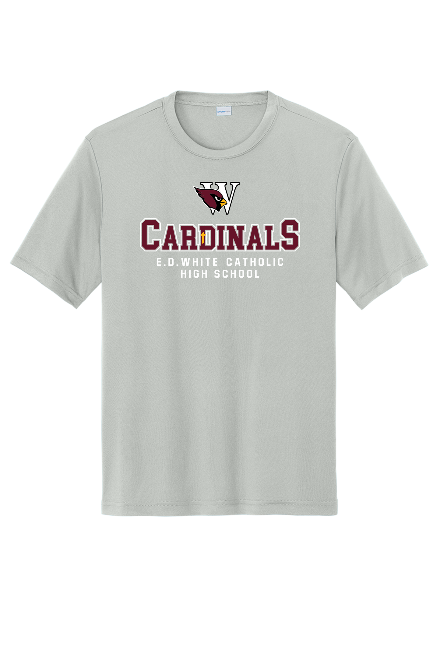 E. D. White Sport-Tek Dri fit Tee Style I