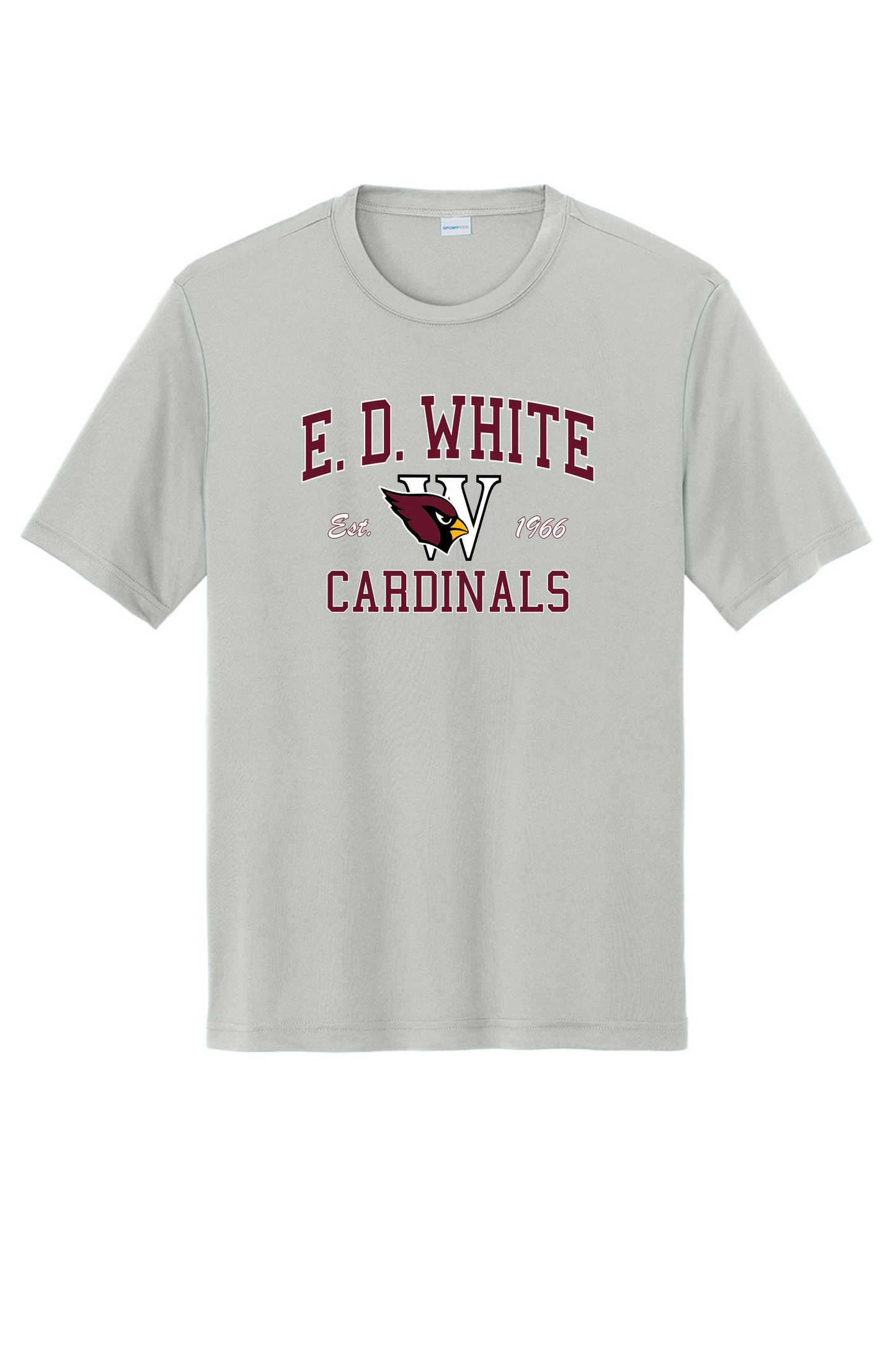 E. D. White Sport-Tek Dri fit Tee Style J