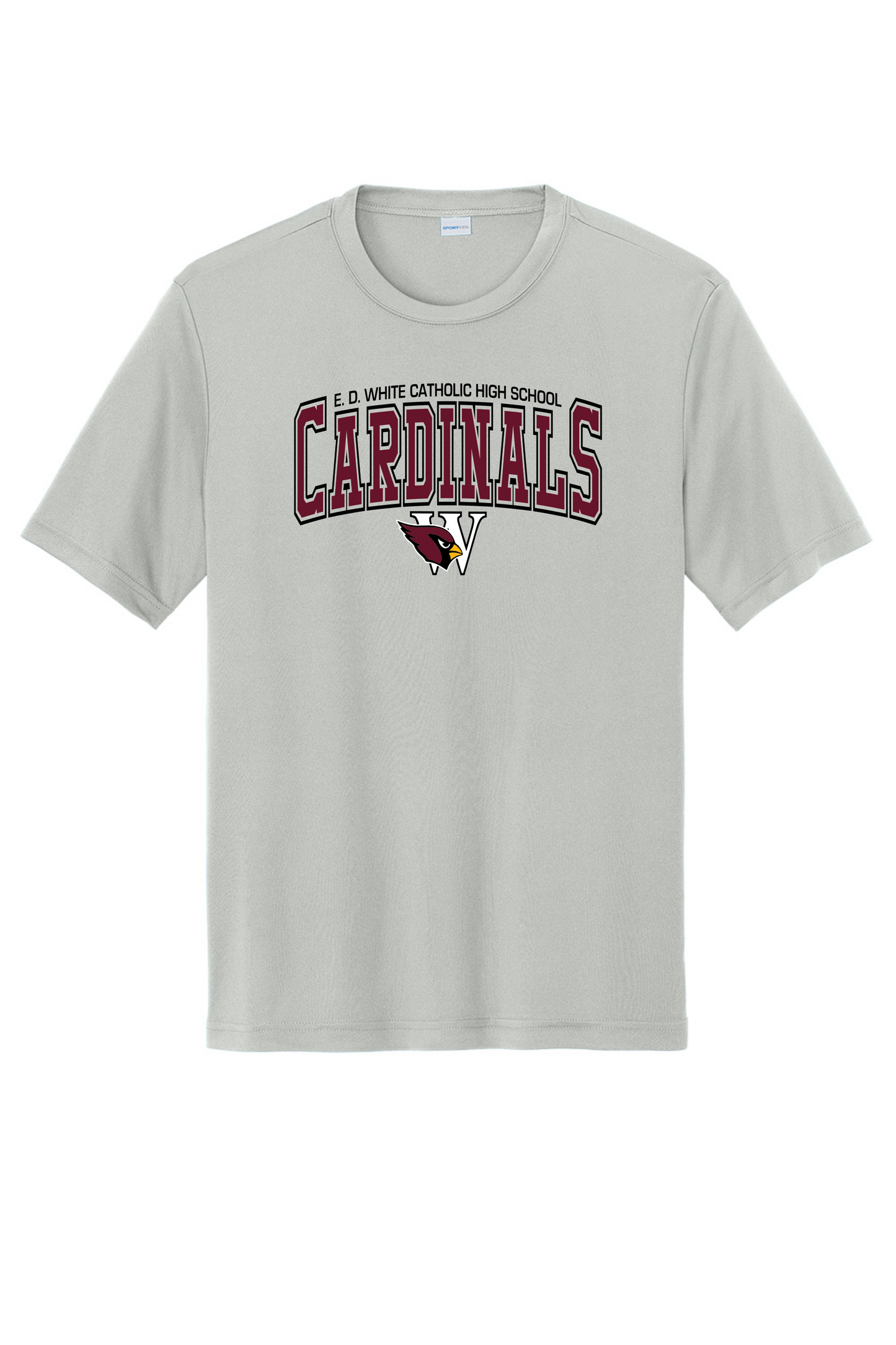 E. D. White Sport-Tek Dri fit Tee Style Q