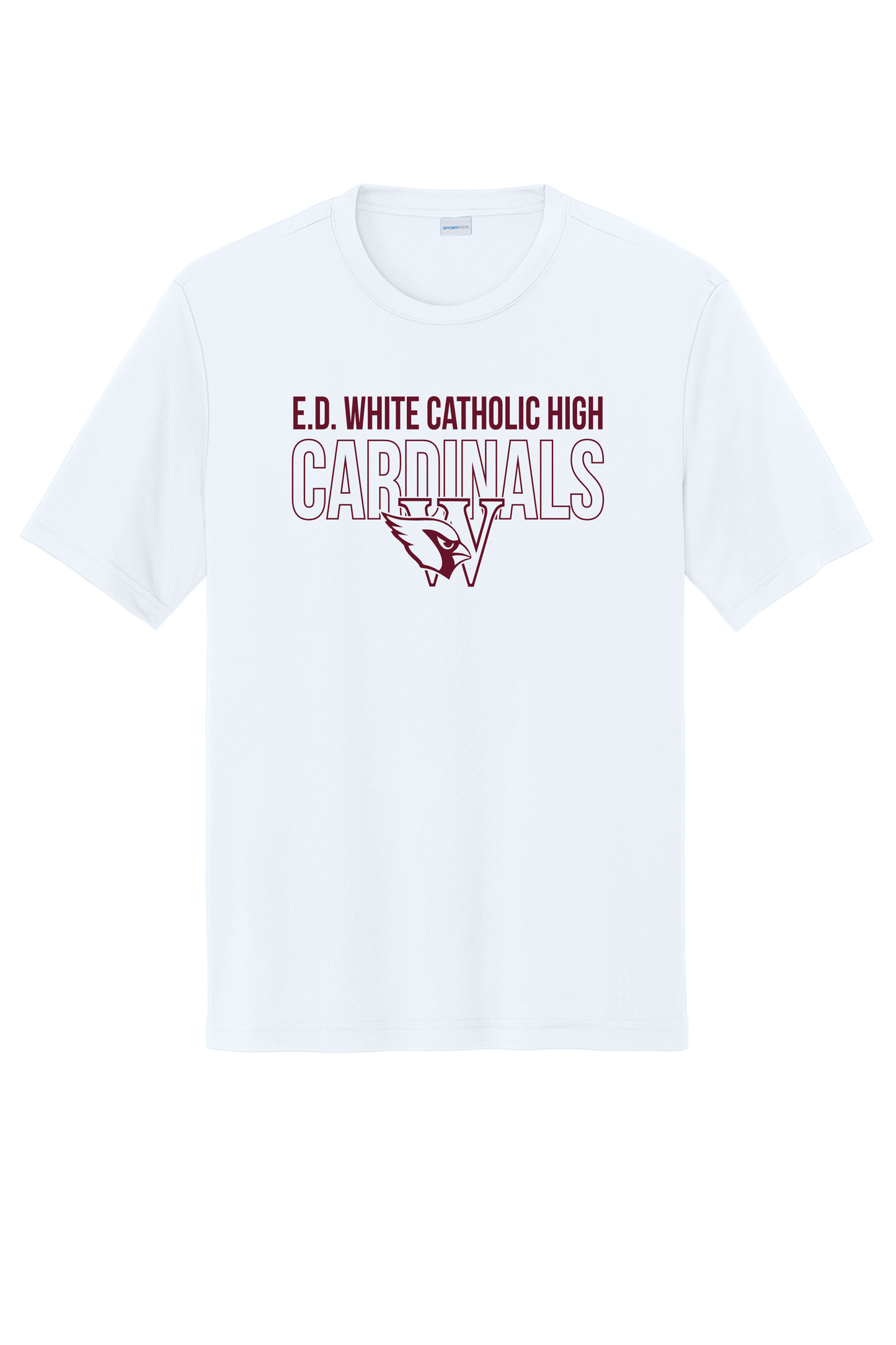 E. D. White Sport-Tek Dri fit Tee Style B