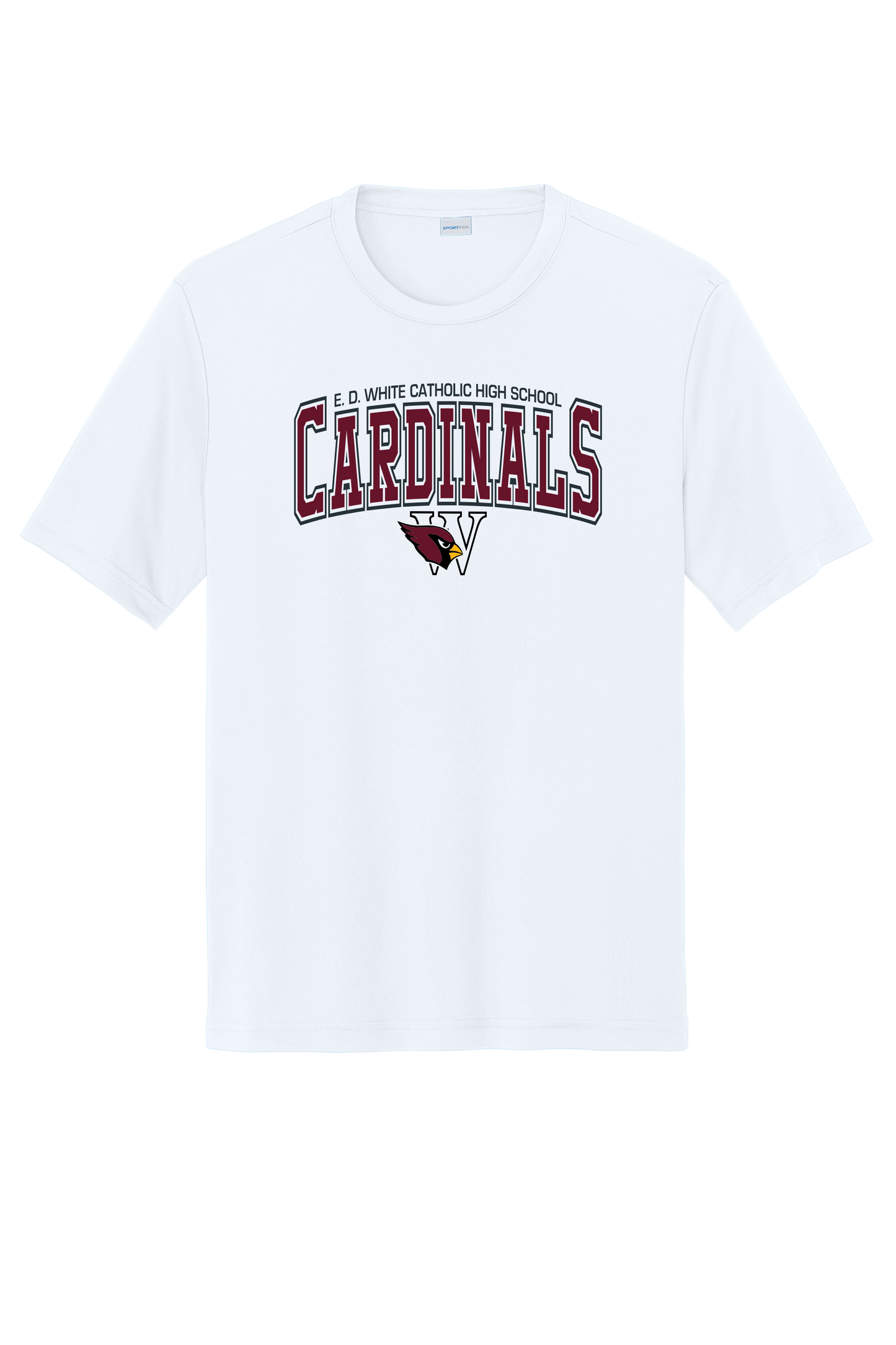 E. D. White Sport-Tek Dri fit Tee Style Q