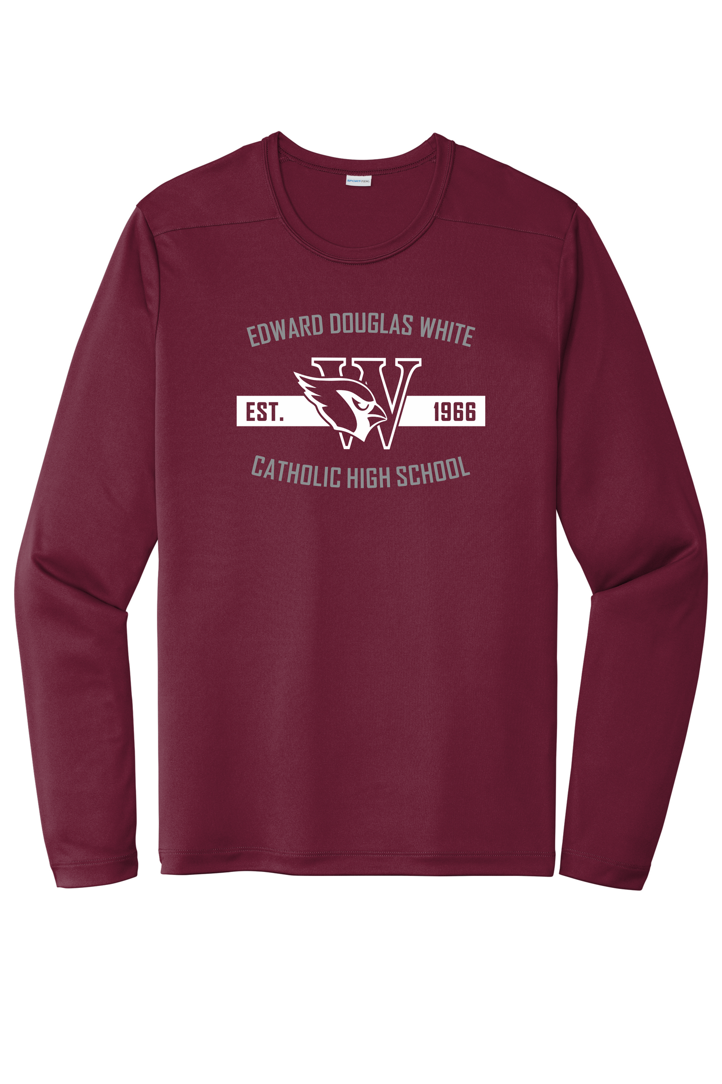 E. D. White Sport-Tek Dri fit Long Sleeve Tee Style G
