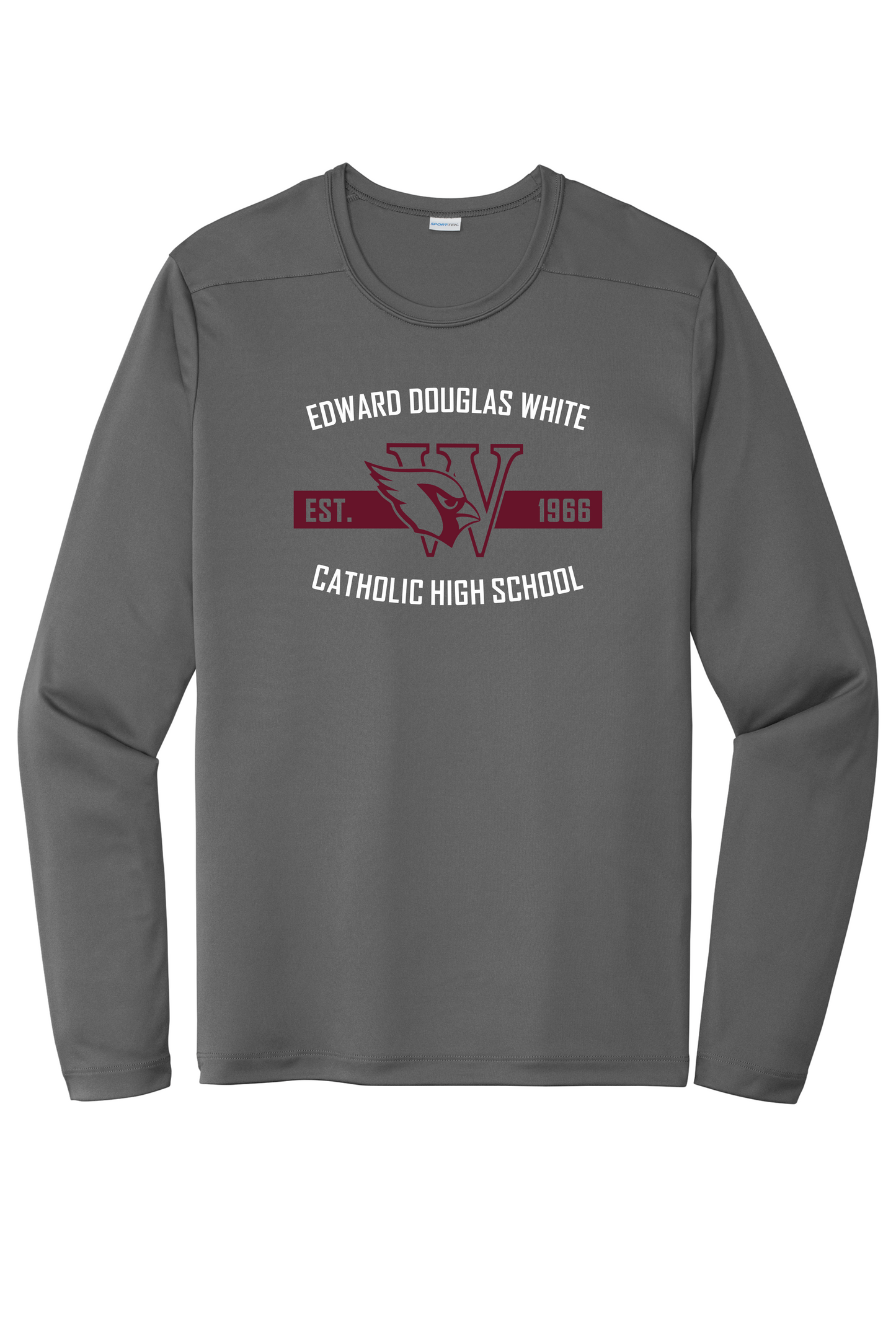E. D. White Sport-Tek Dri fit Long Sleeve Tee Style G