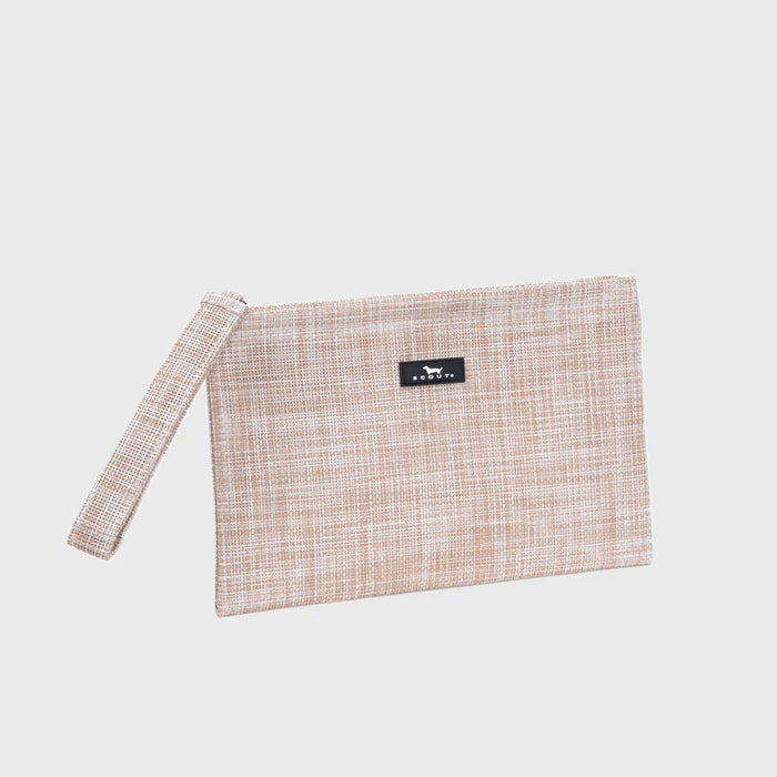 Cabana Wristlet- Sand Woven