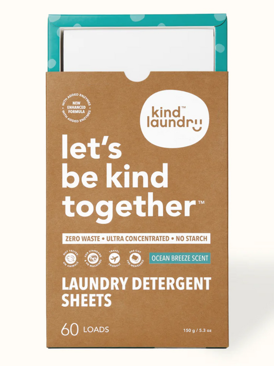 Kind Laundry Detergent Sheets- Ocean Breeze