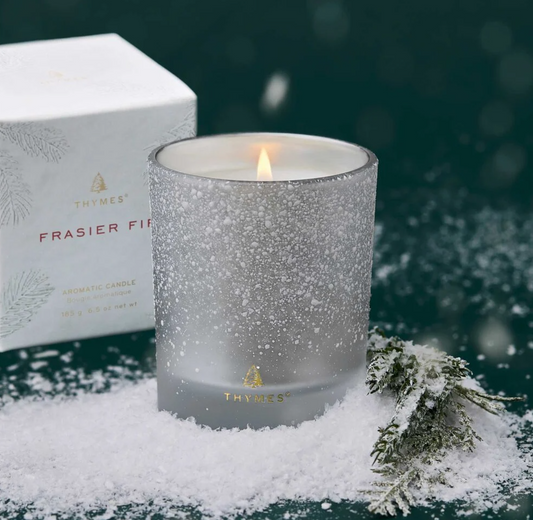 Frasier Fir Flocked 6.5 oz Poured Candle