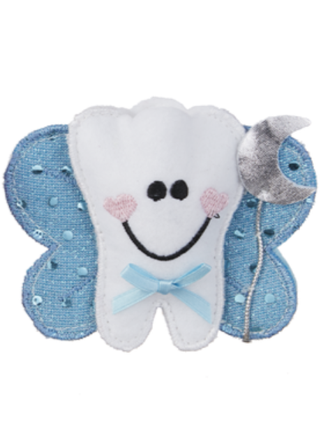 Tooth Fairy Pillow - Blue