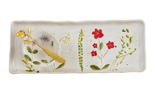 Flower Tray And Dip Set Flower Tray and Dip Set
