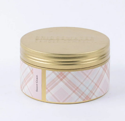 Sweet Grace 3-Wick Tin Candle