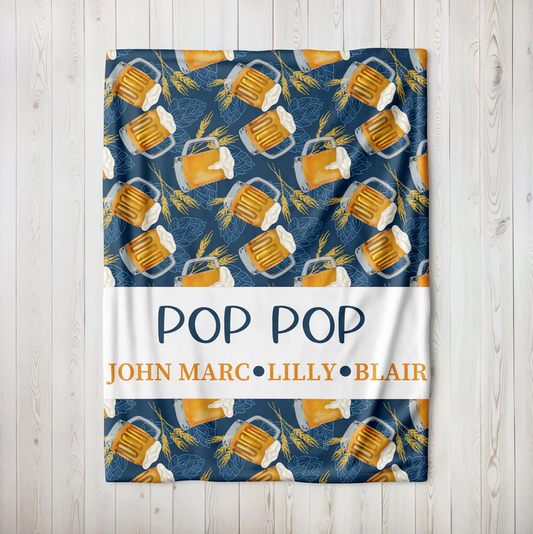 Favorite Beverage Family Blanket