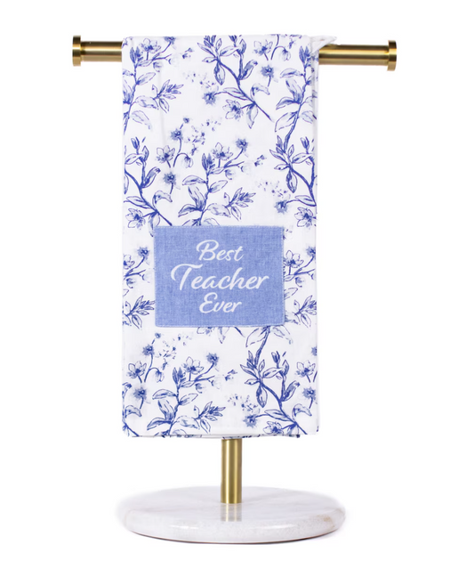 Aldridge Best Teacher Ever Hand Towel