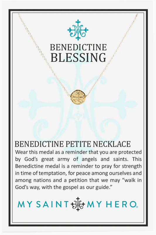 Benedictine Blessing Petite Necklace