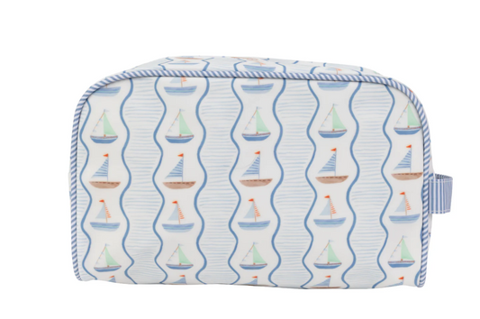 Sailboats Dopp Kit