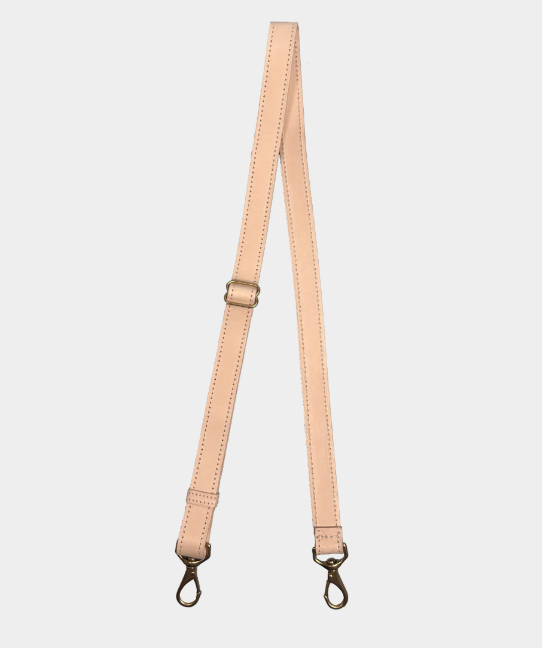 Adjustable Strap 1" - Natural Leather