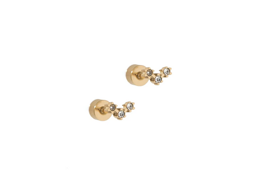 Screwback Stud - Sienna