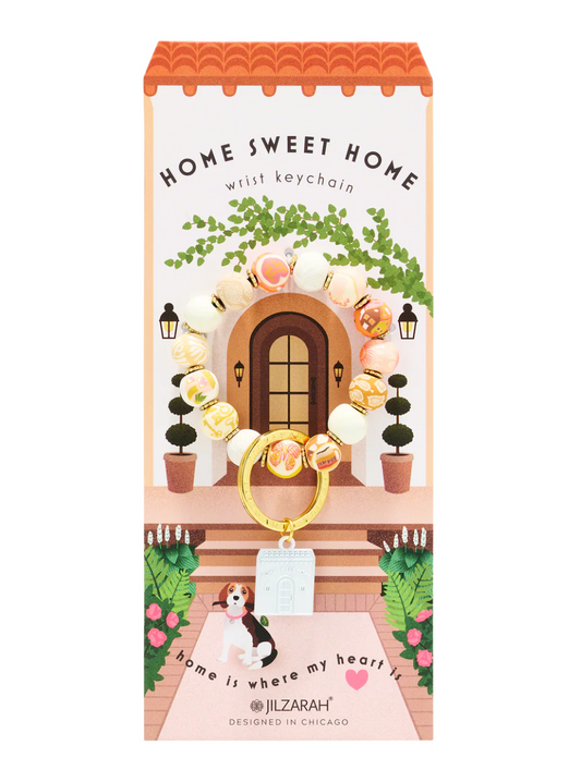 Home Sweet Home Wrist Keychain