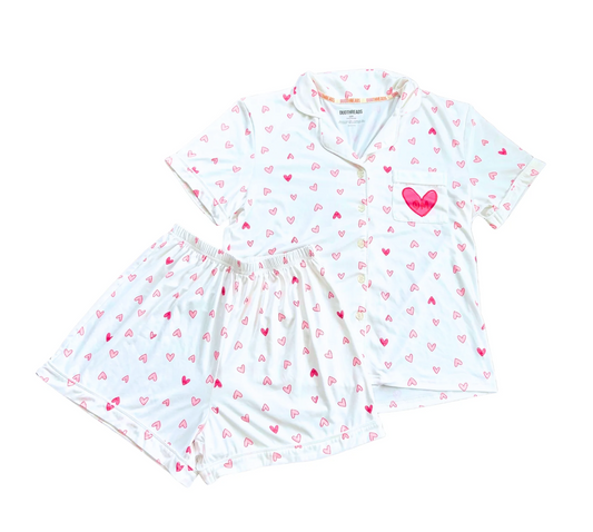 Love Letters Sorority PJ Set